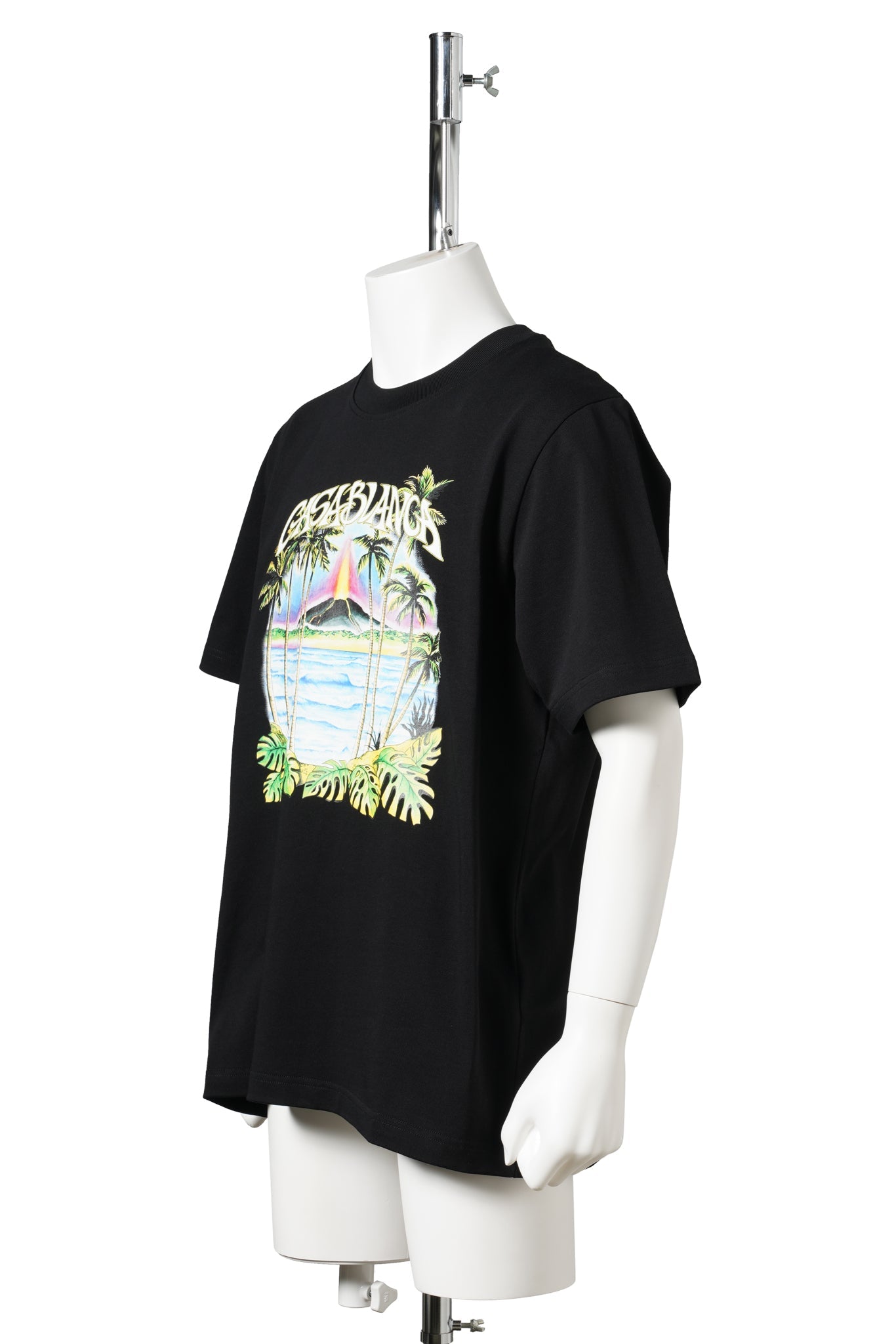 VOLCANO PRINTED CLASSIC T-SHIRT / CSB036:VOLCANO