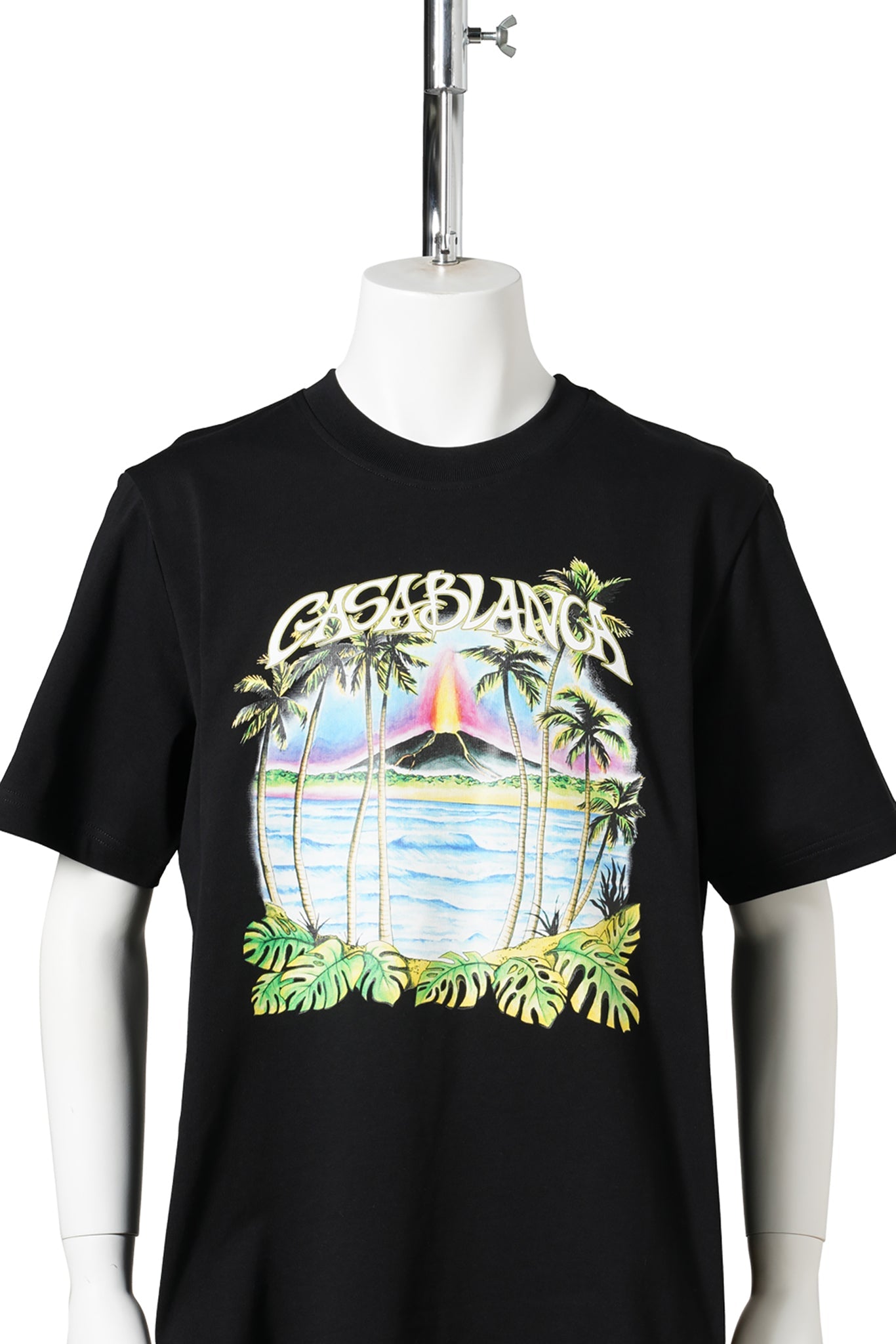 VOLCANO PRINTED CLASSIC T-SHIRT / CSB036:VOLCANO
