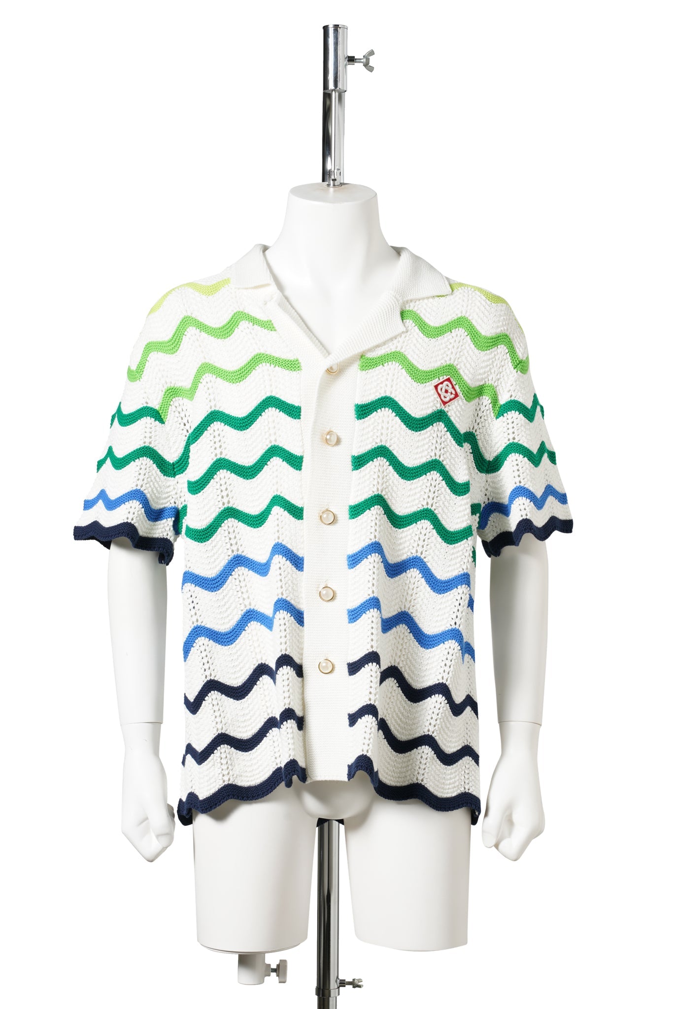 WAVE KNIT SHIRT / CSB112:MULTI