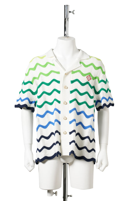 WAVE KNIT SHIRT / CSB112:MULTI