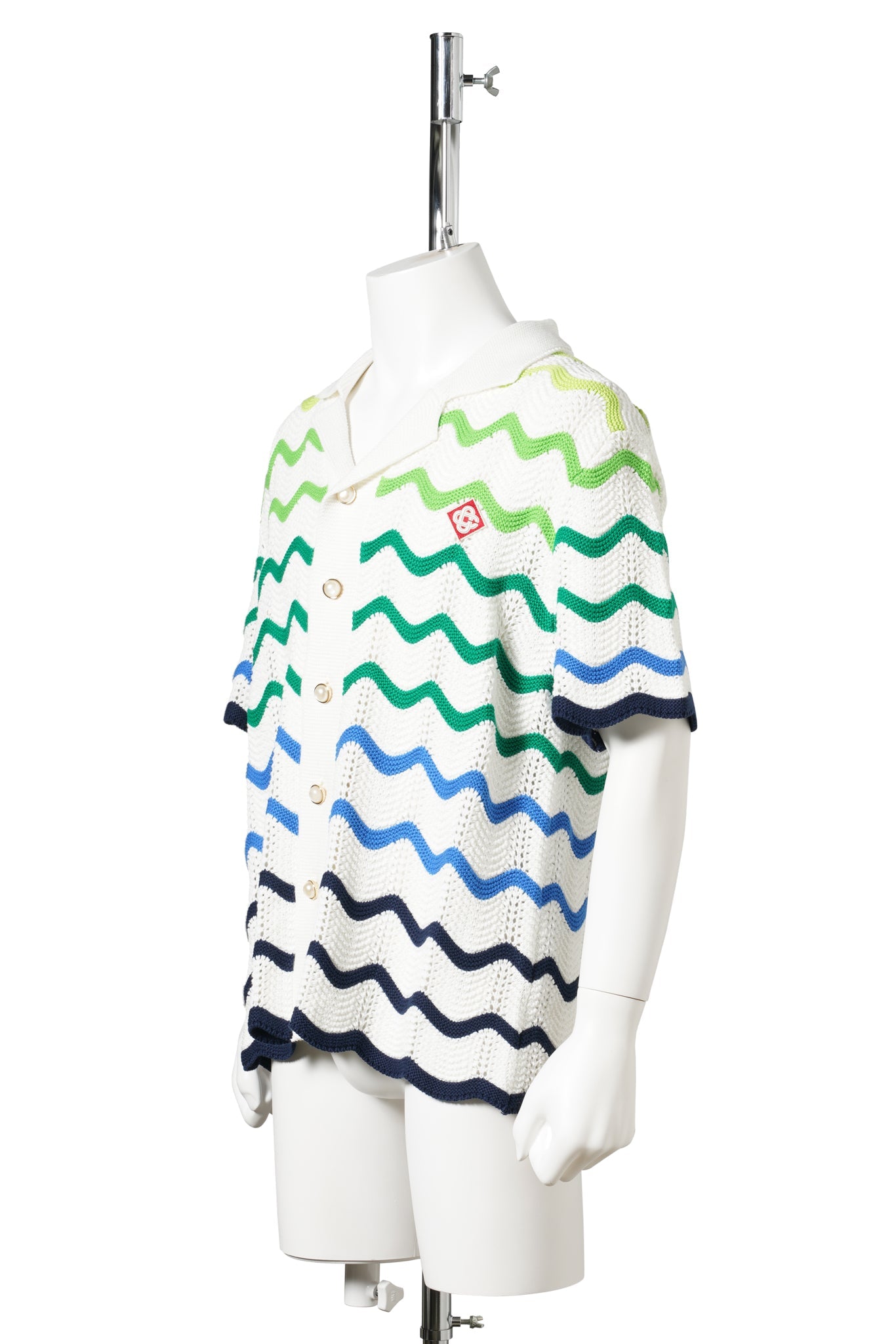 WAVE KNIT SHIRT / CSB112:MULTI