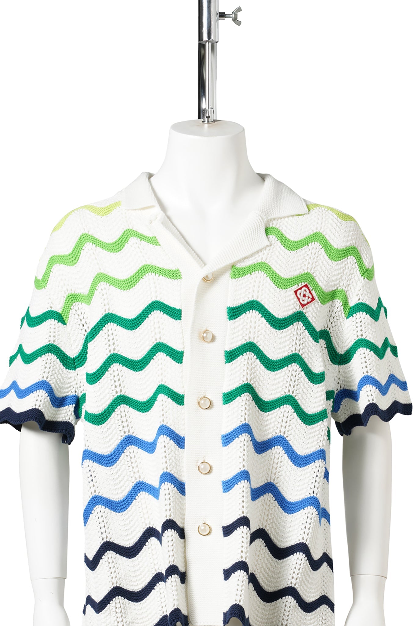 WAVE KNIT SHIRT / CSB112:MULTI