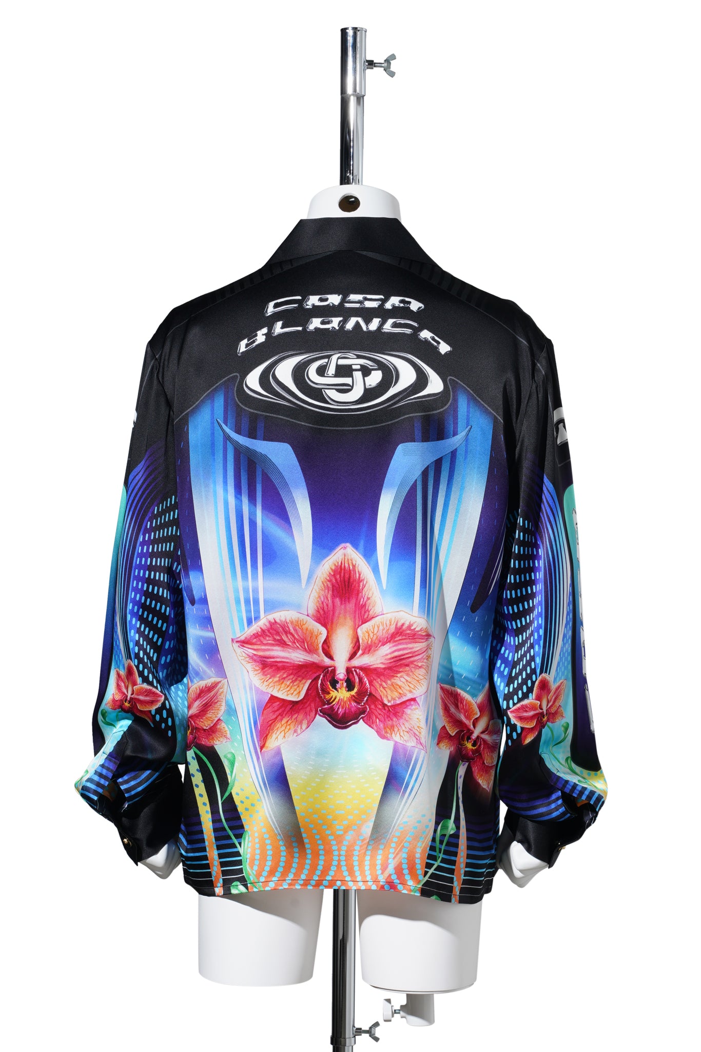 ORCHID RACER CUBAN COLLAR LS SHIRT / CSB113:ORCHID RACER