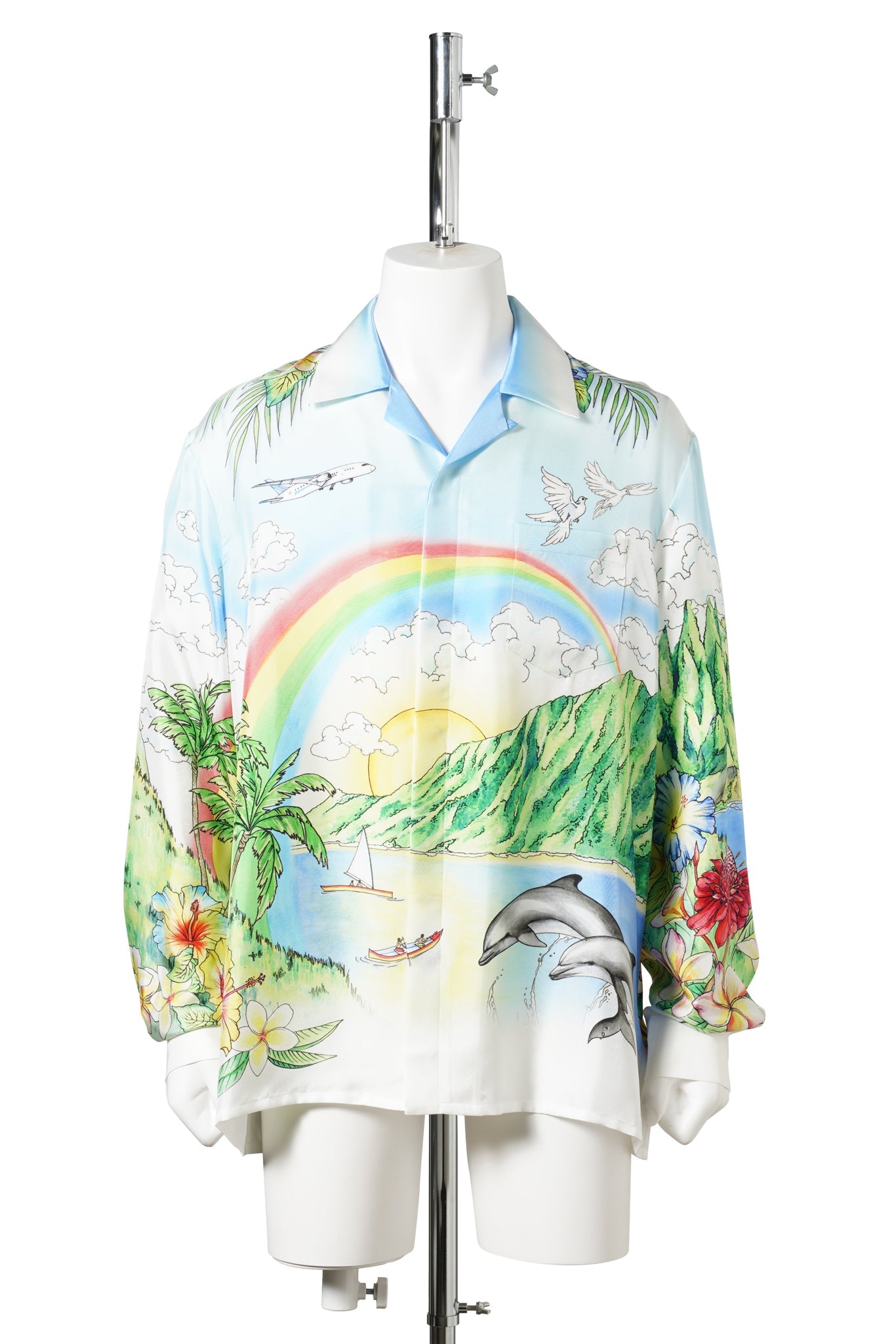 ALOHA LONG SLEEVE SHIRT / CSB021:ALOHA