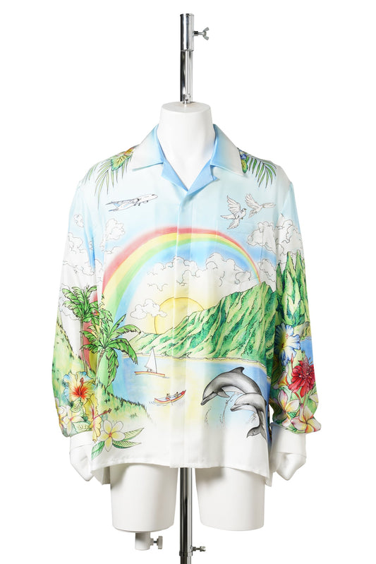 ALOHA LONG SLEEVE SHIRT / CSB021:ALOHA