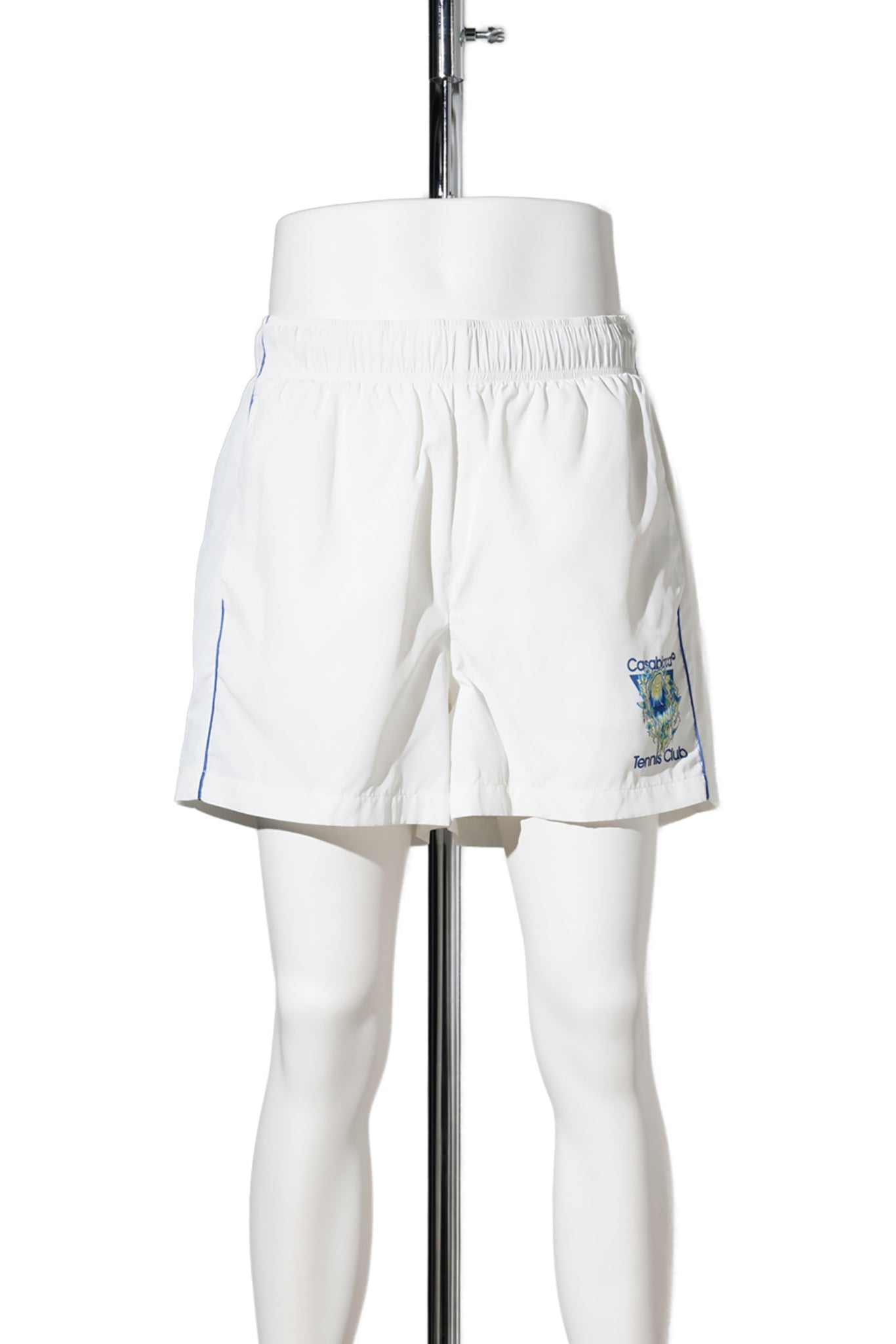 PRINTED POLY TAFFETA SHORT / CSB125:TENNIS CLUB ICON
