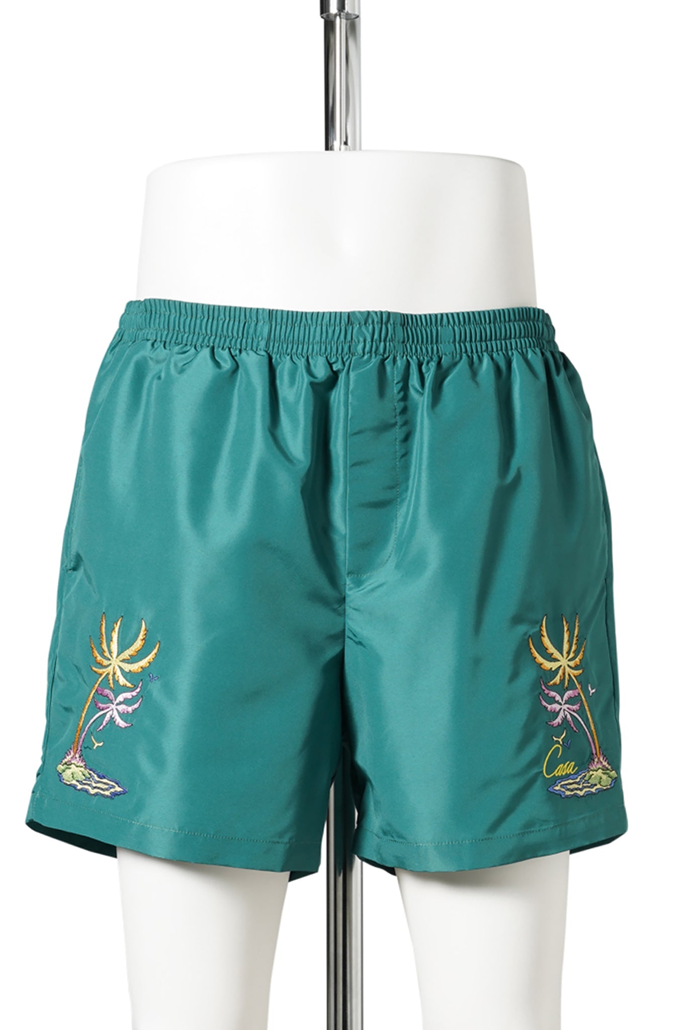 CASA EMBROIDERY SWIM SHORTS / CSB025:CASA EMBROIDERY
