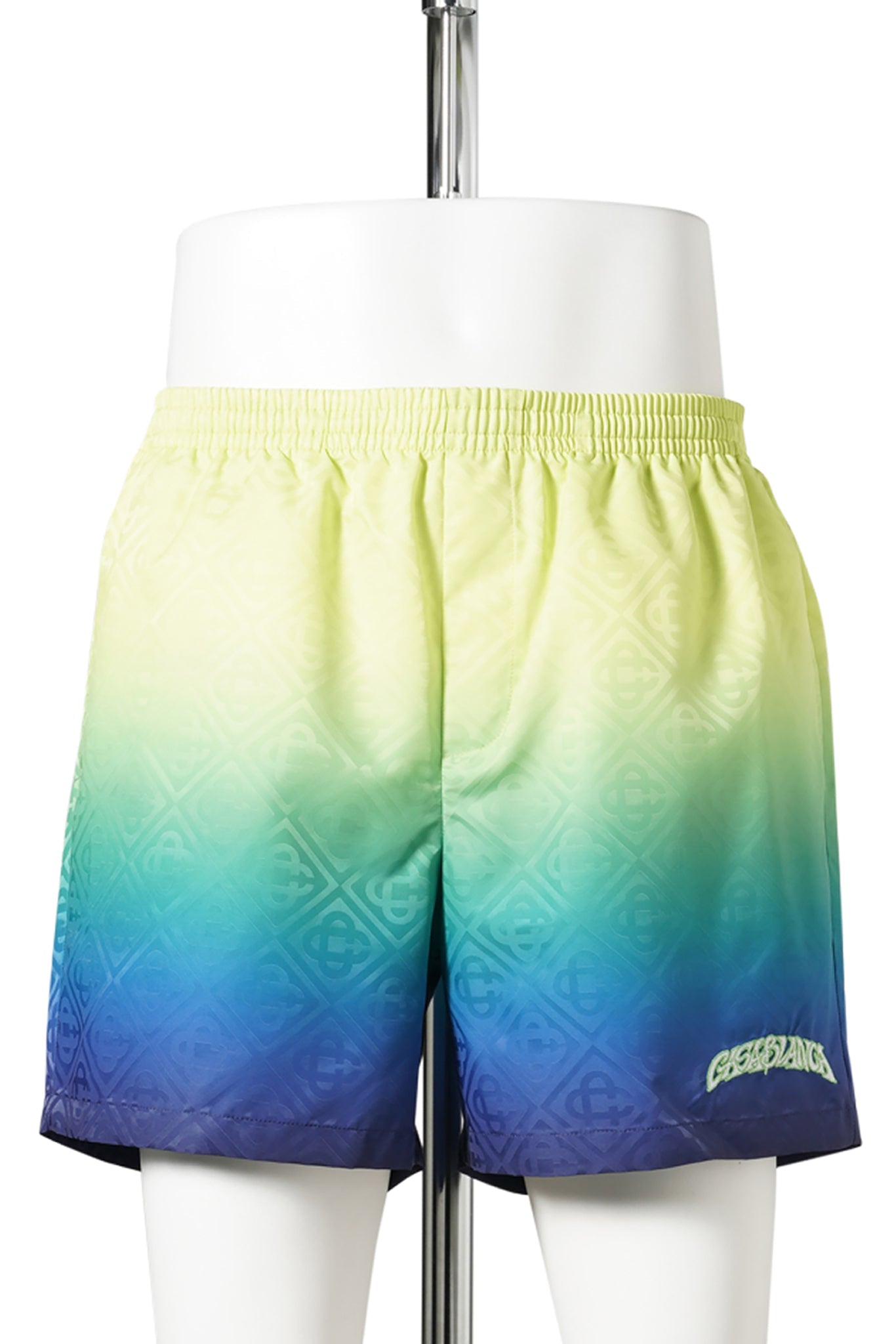 GRADIENT MONOGRAM SWIM SHORTS / CSB524:GRADIENT
