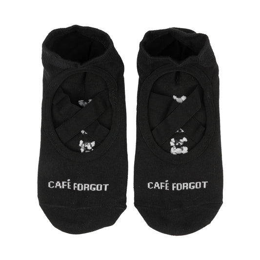 LOGO BALLET SOCKS / BLACK