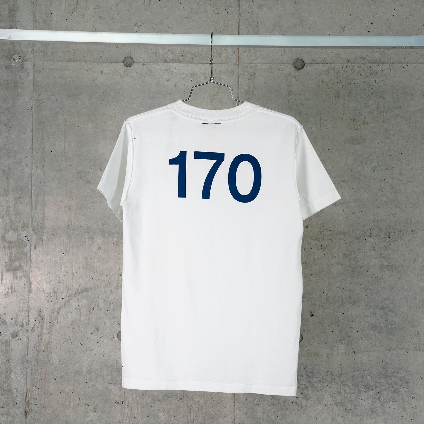 ADULT SHORT SLEEVE / WHITE NAVY PRINT