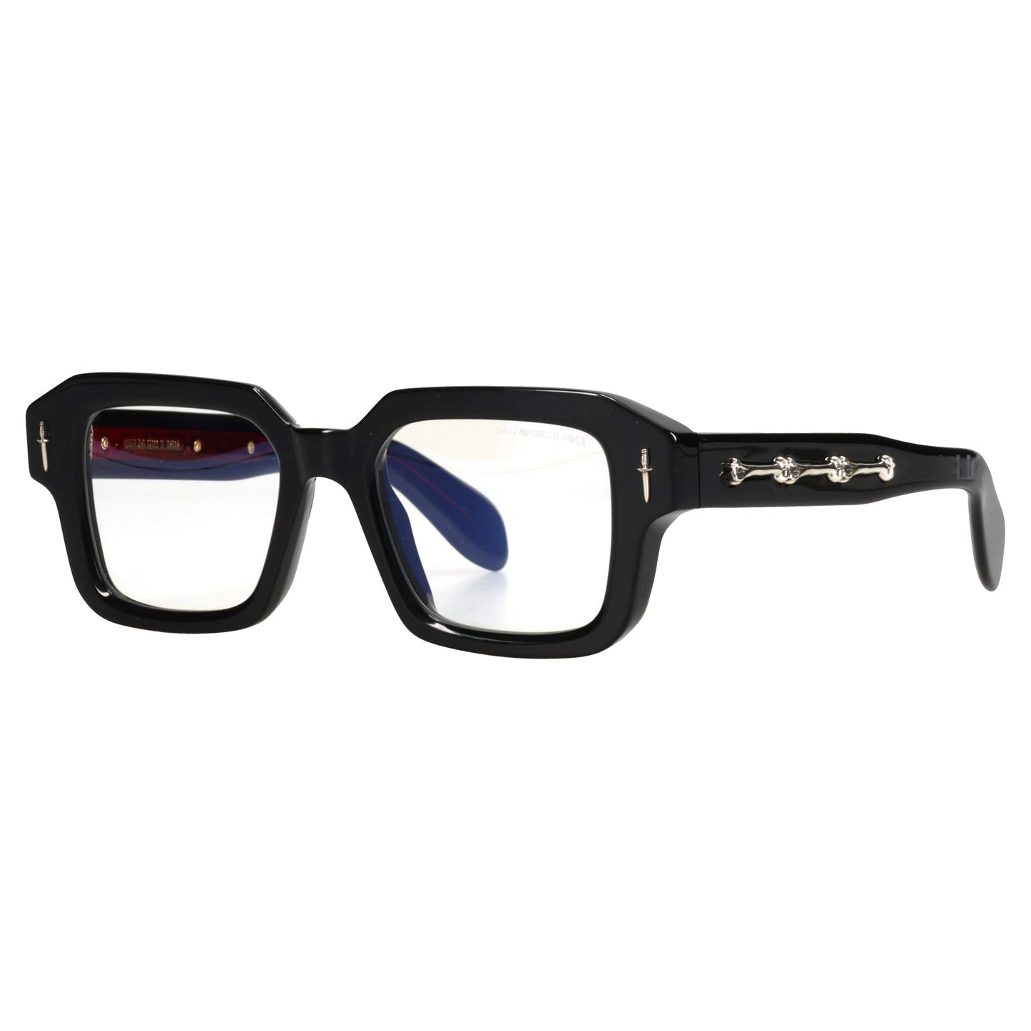 005-01 / BLACK w/ BONES