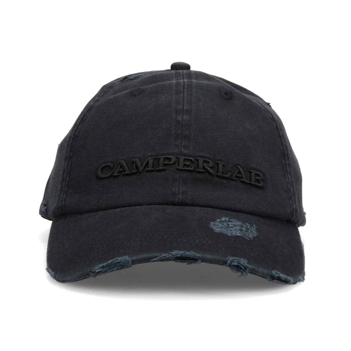 LOGO SPRAY CAP BLA LAB / 11:FADED BLACK