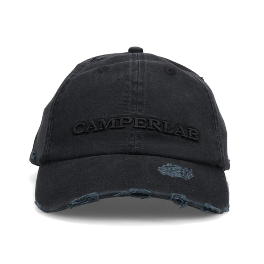LOGO SPRAY CAP BLA LAB / 11:FADED BLACK