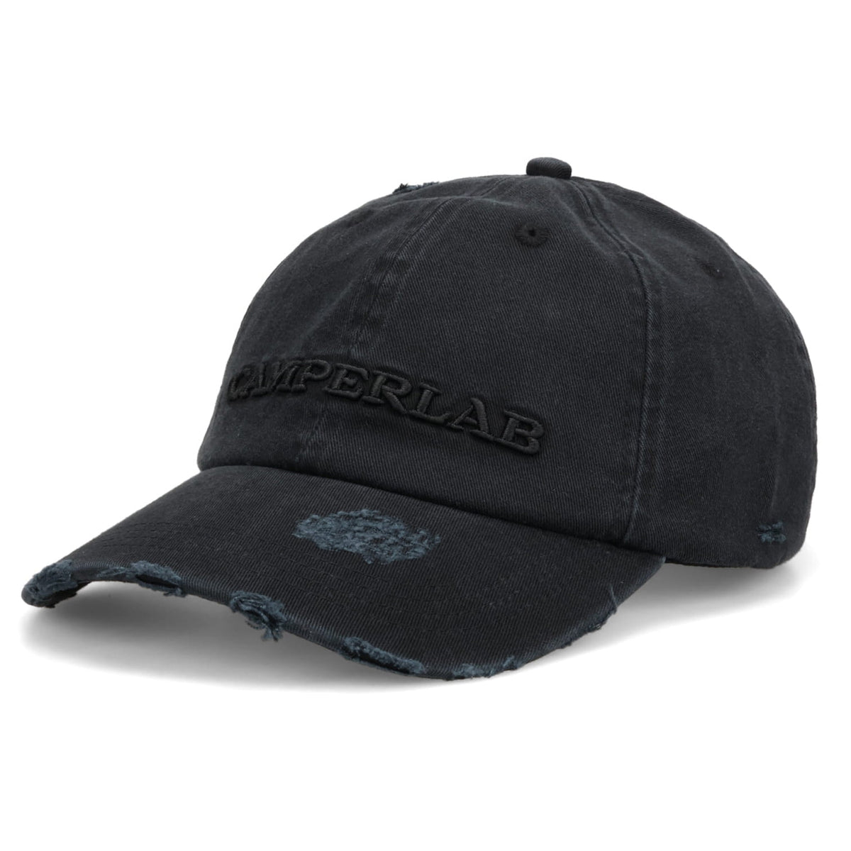 LOGO SPRAY CAP BLA LAB / 11:FADED BLACK