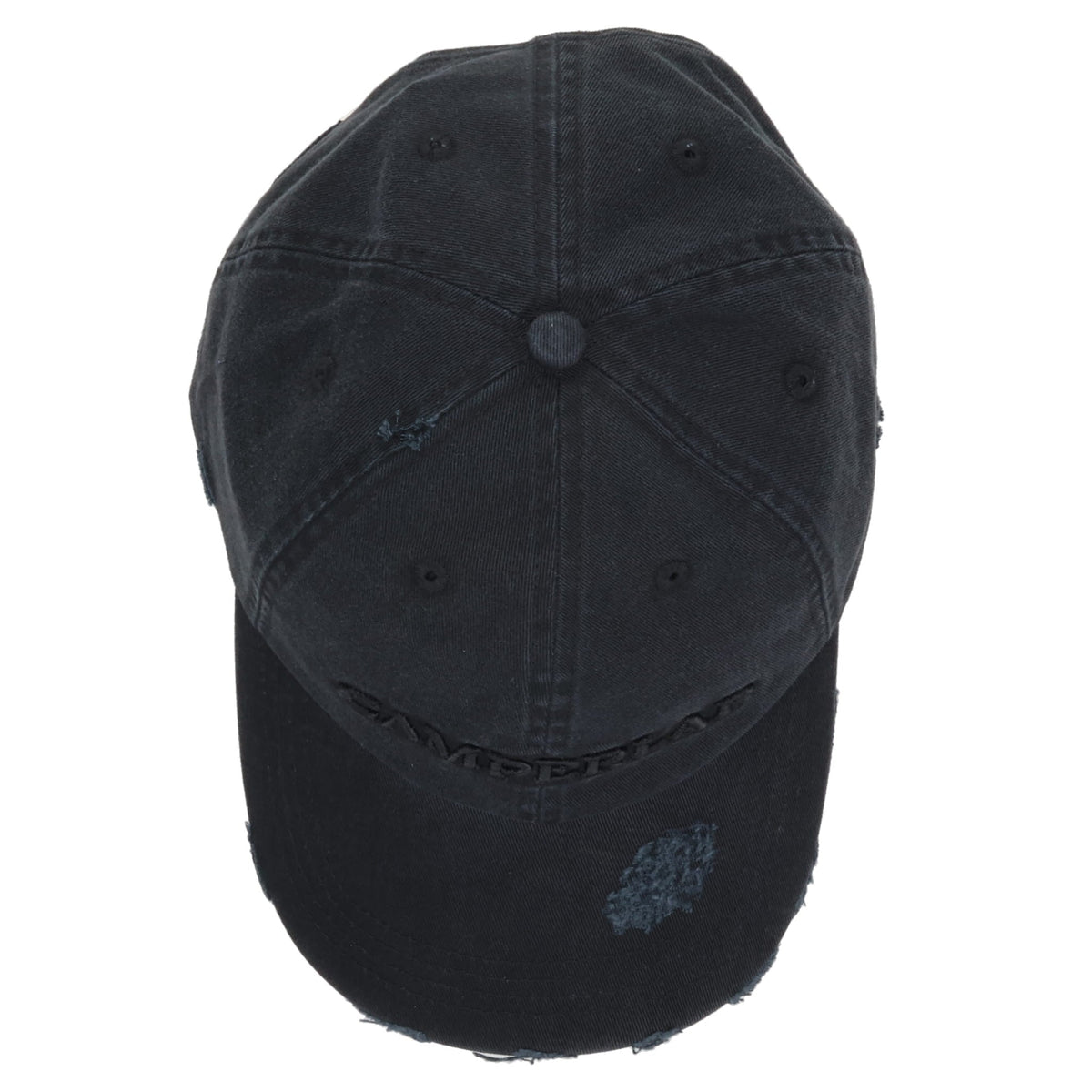 LOGO SPRAY CAP BLA LAB / 11:FADED BLACK