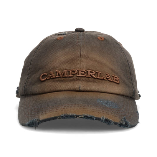 LOGO SPRAY CAP BRN LAB / 24:FADED BROWN