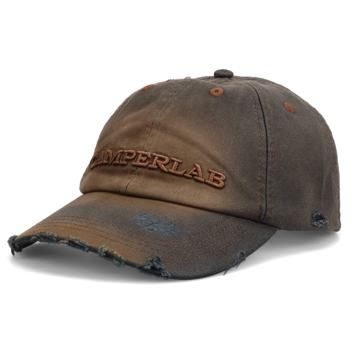 LOGO SPRAY CAP BRN LAB / 24:FADED BROWN