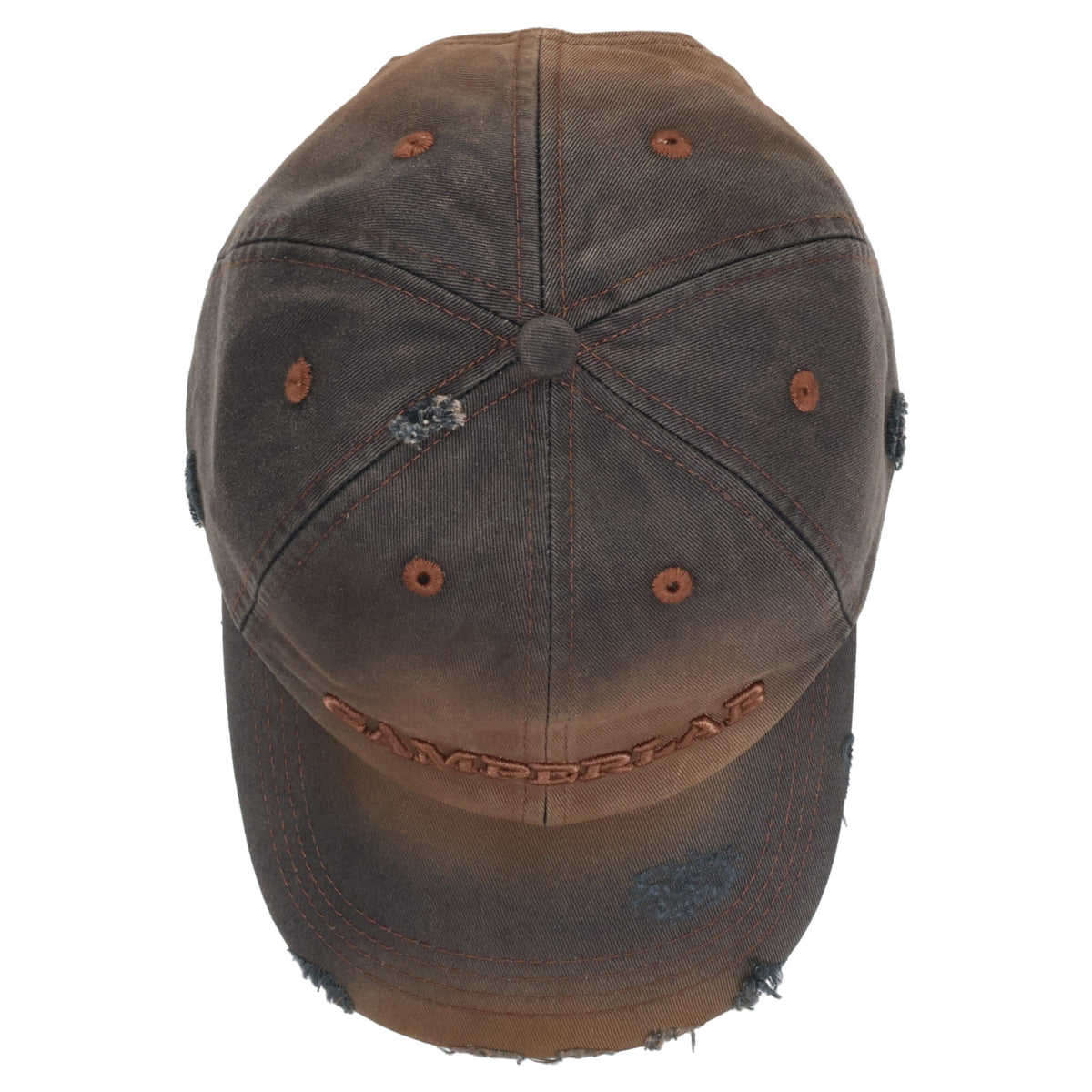 LOGO SPRAY CAP BRN LAB / 24:FADED BROWN