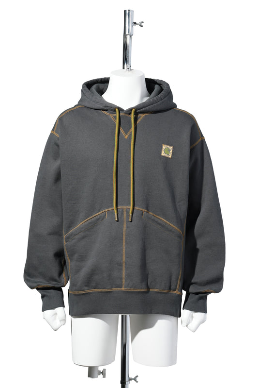 HOODIE / 2YW06:ND BLACK SAND/ND GOLDEN YELLOW