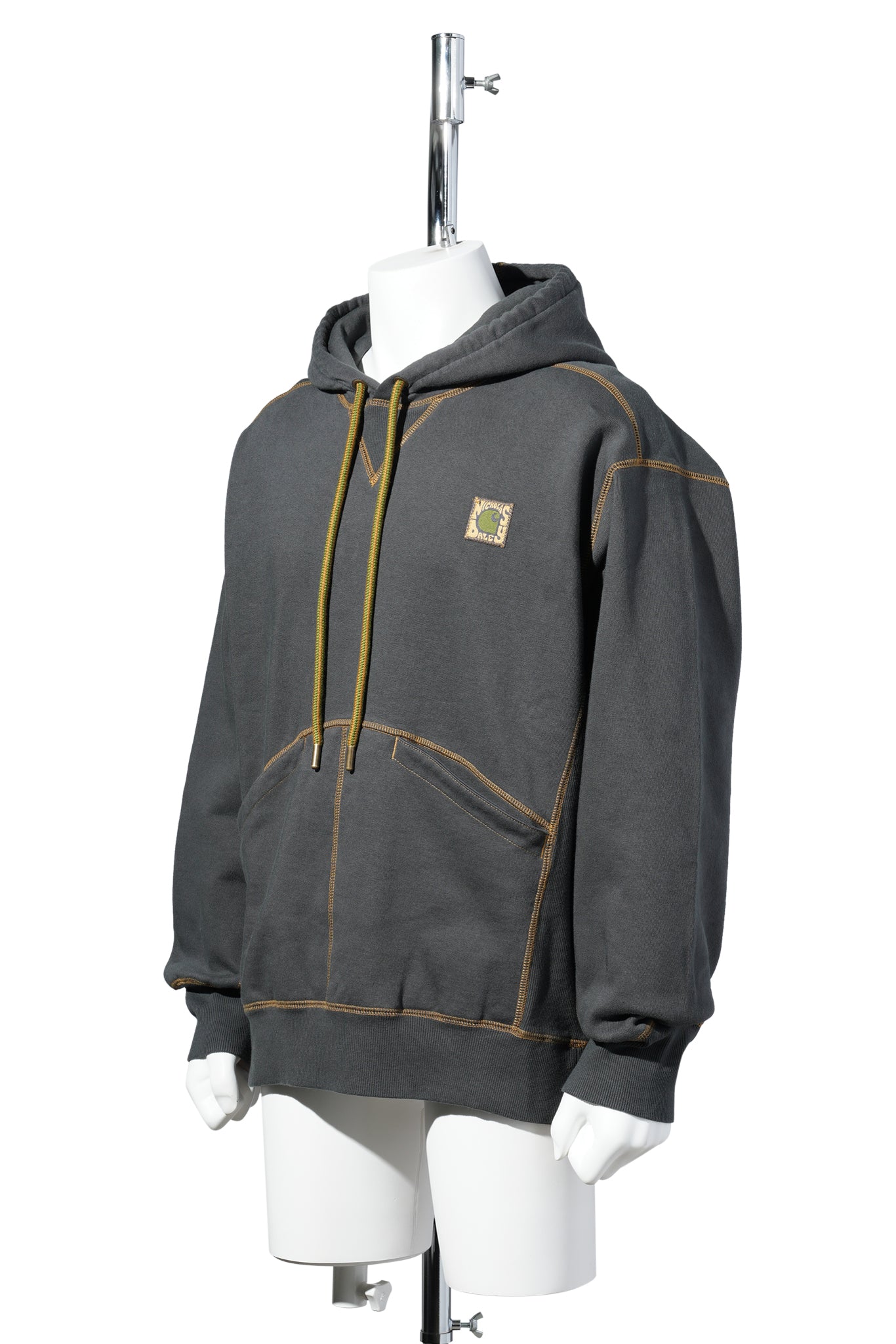 HOODIE / 2YW06:ND BLACK SAND/ND GOLDEN YELLOW