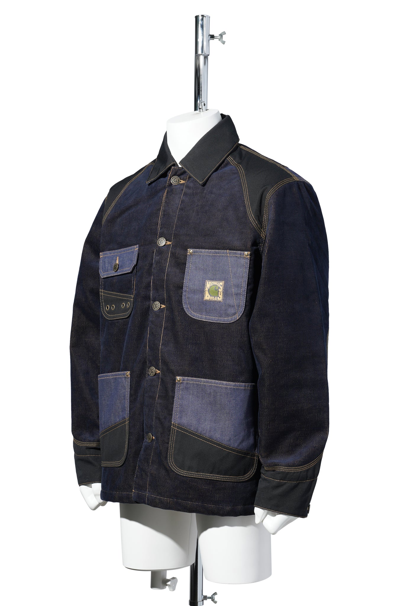 OG CHORE COAT / 2TXXX:ND DARK NAVY/MUSTARD