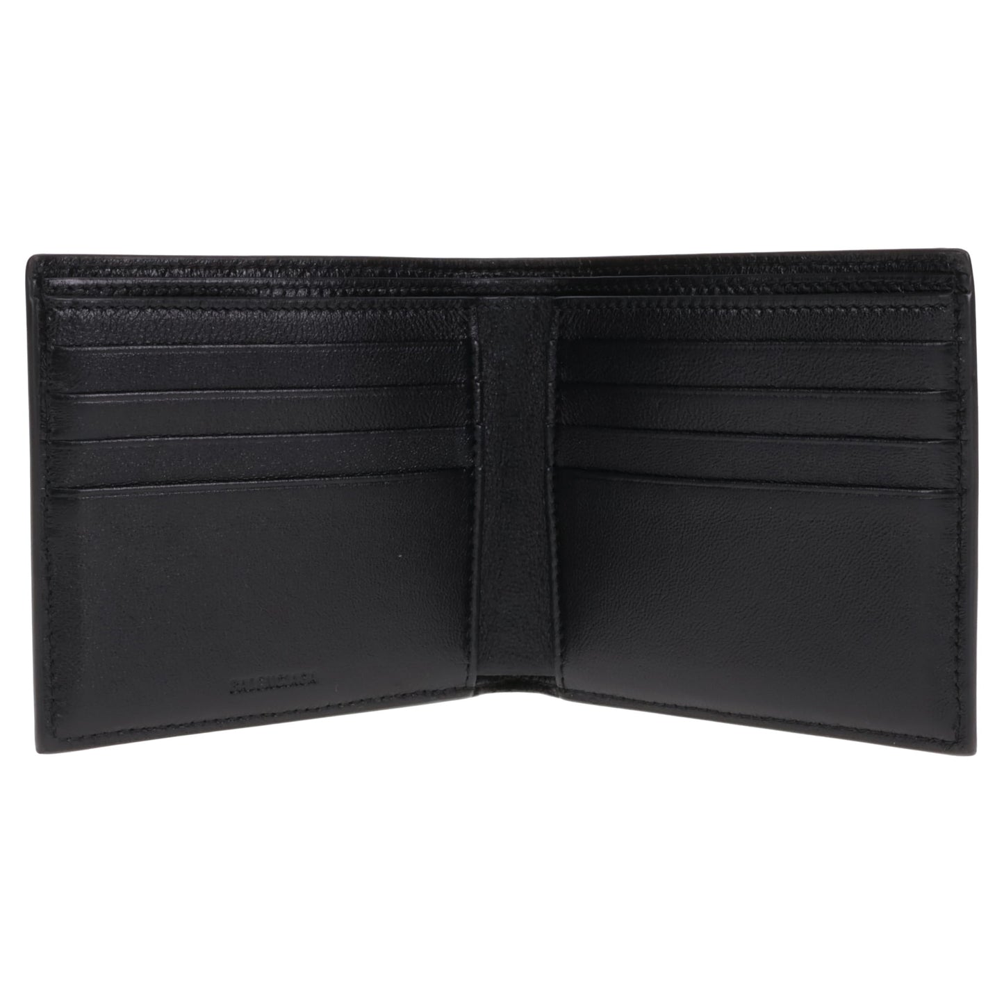 CASH SQUARE FOLDED WALLET / 1000:BLACK