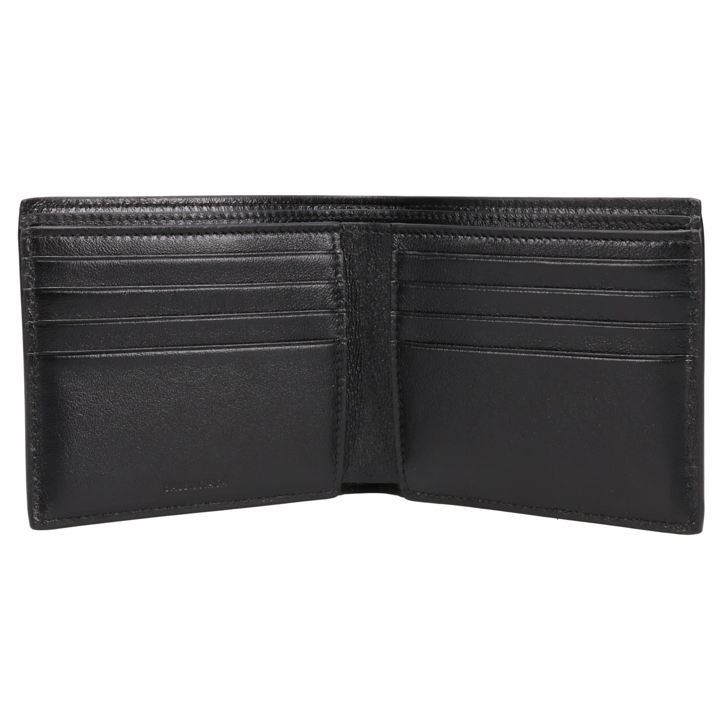 CASH SQUARE FOLDED WALLET / 1075:BLACK/BLUE/RED