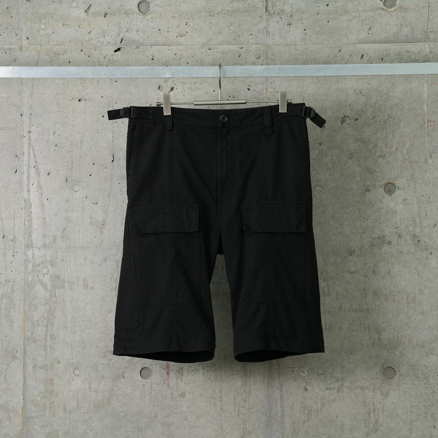 FLARED CARGO PANTS / 1000:BLACK