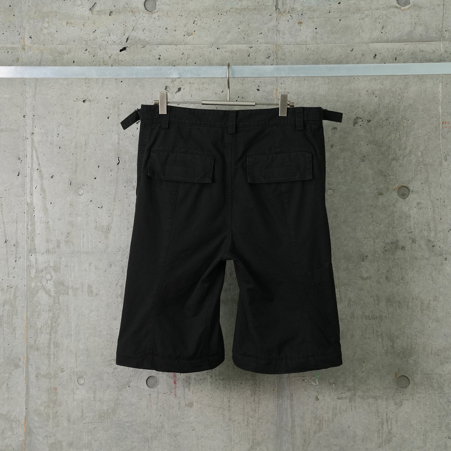 FLARED CARGO PANTS / 1000:BLACK