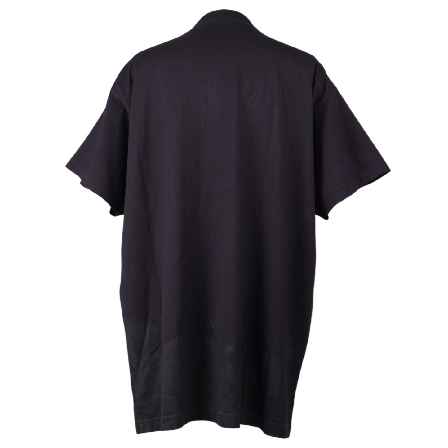 OVERSIZED T-SHIRT / 9034:WASHED BLACK/WHITE