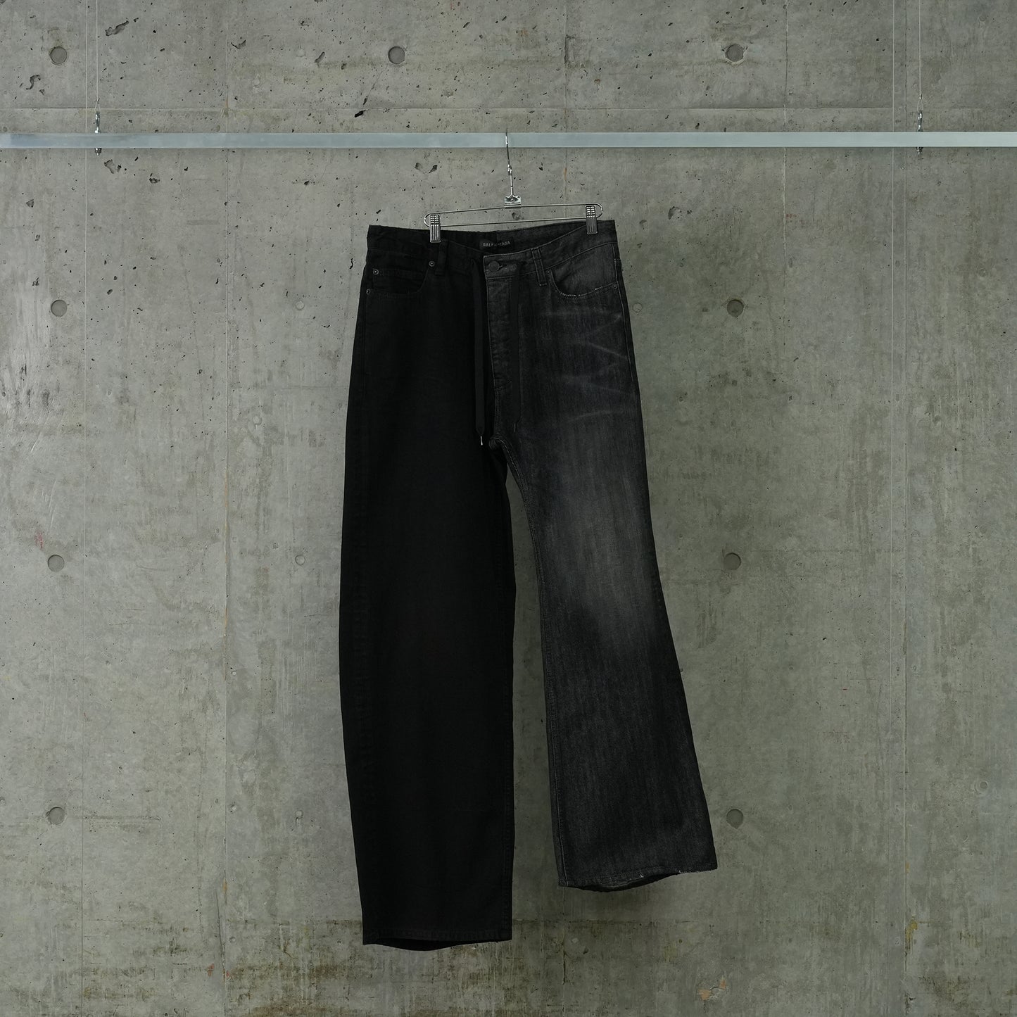 FIFTY-FIFTY PANTS / 1776:LIGHT BLACK/BLACK