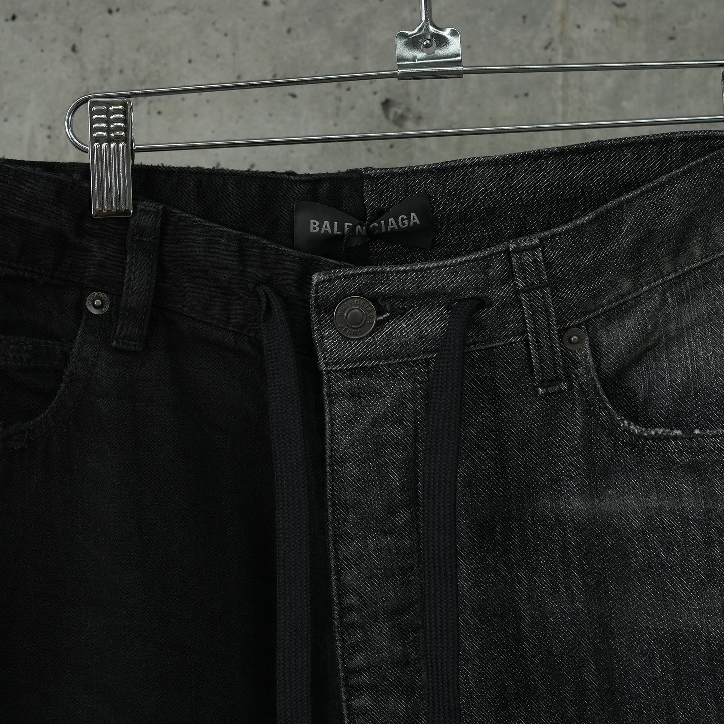 FIFTY-FIFTY PANTS / 1776:LIGHT BLACK/BLACK