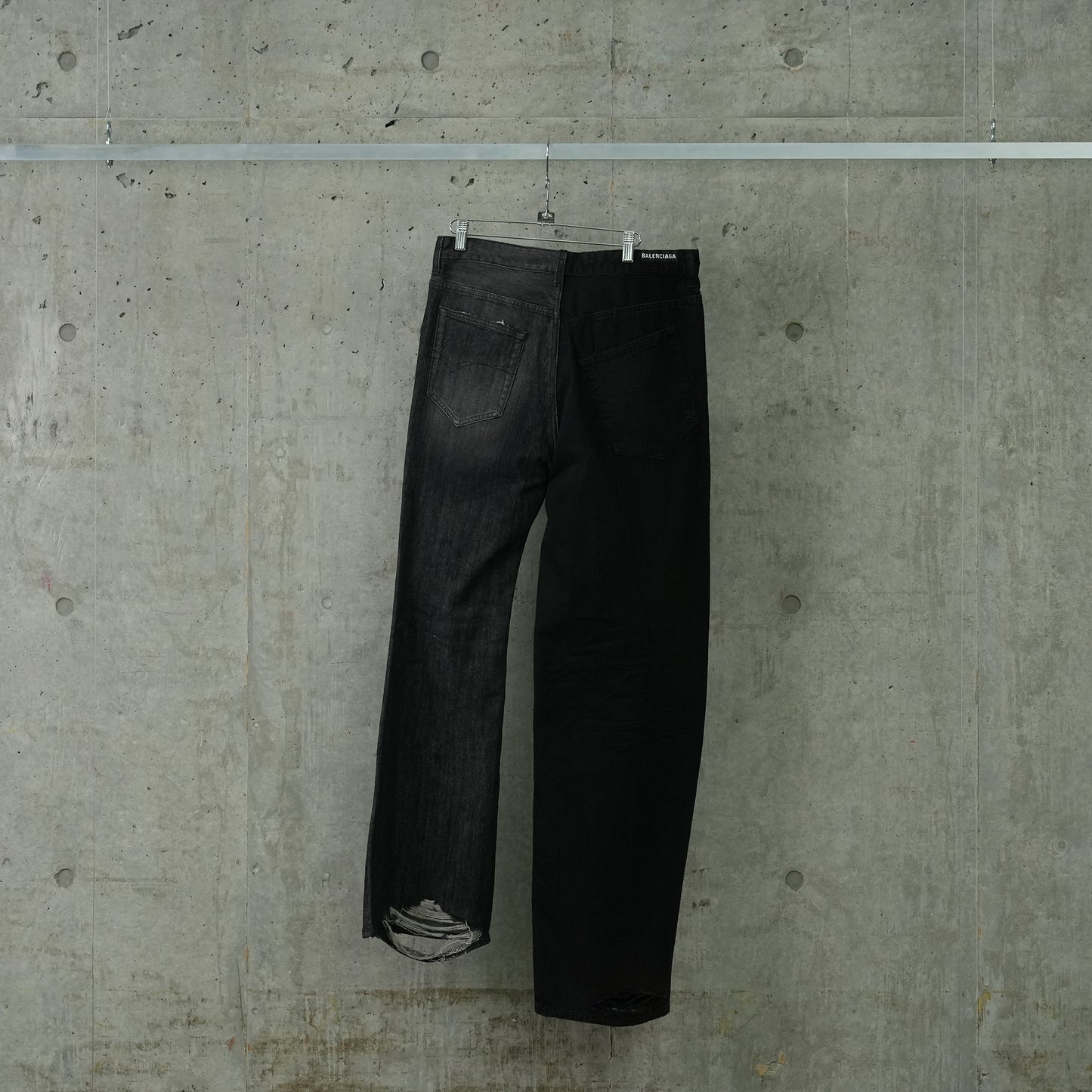 FIFTY-FIFTY PANTS / 1776:LIGHT BLACK/BLACK