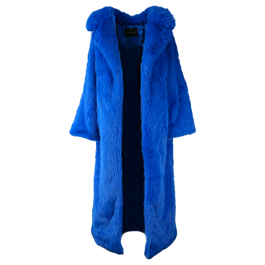 OFF SHOULDER COAT / 4210:ROYAL BLUE