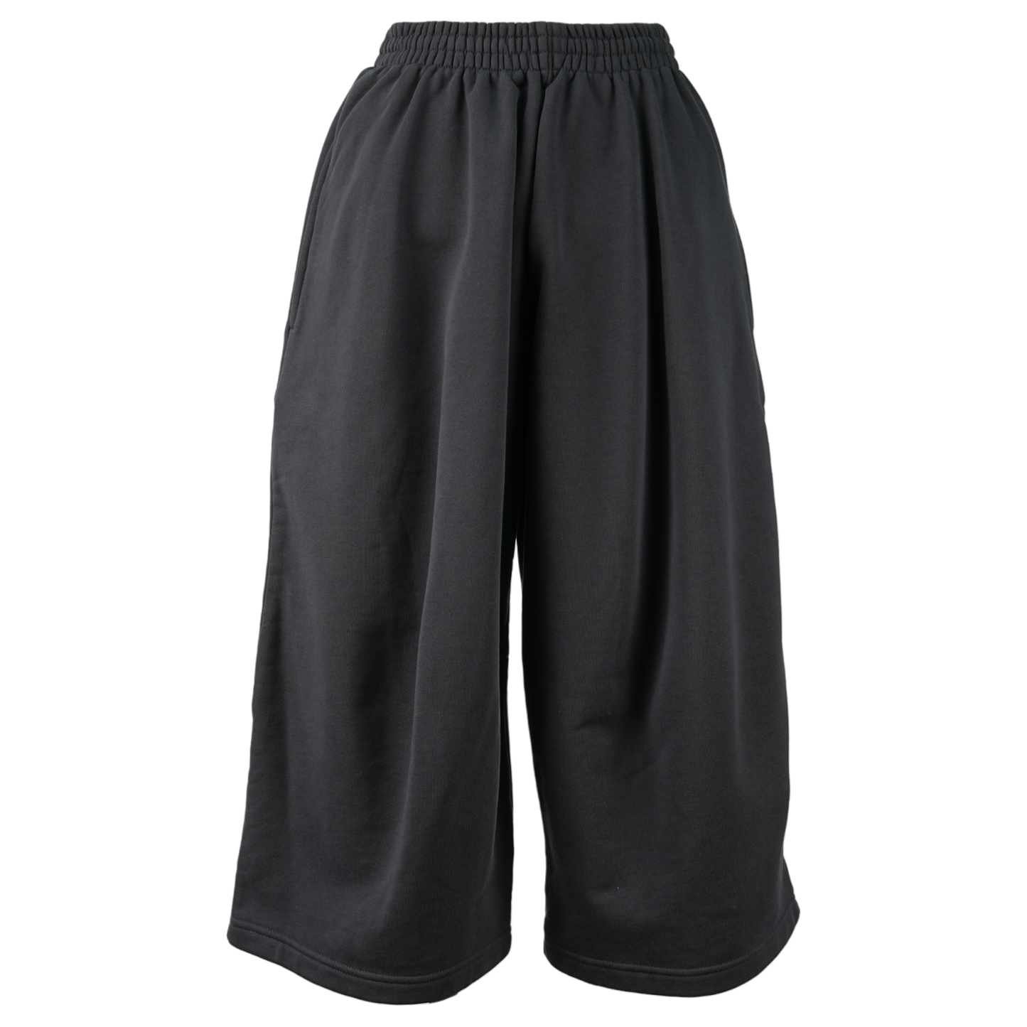 SHORT BAGGY SWEATPANTS / 1083:FADED BLACK