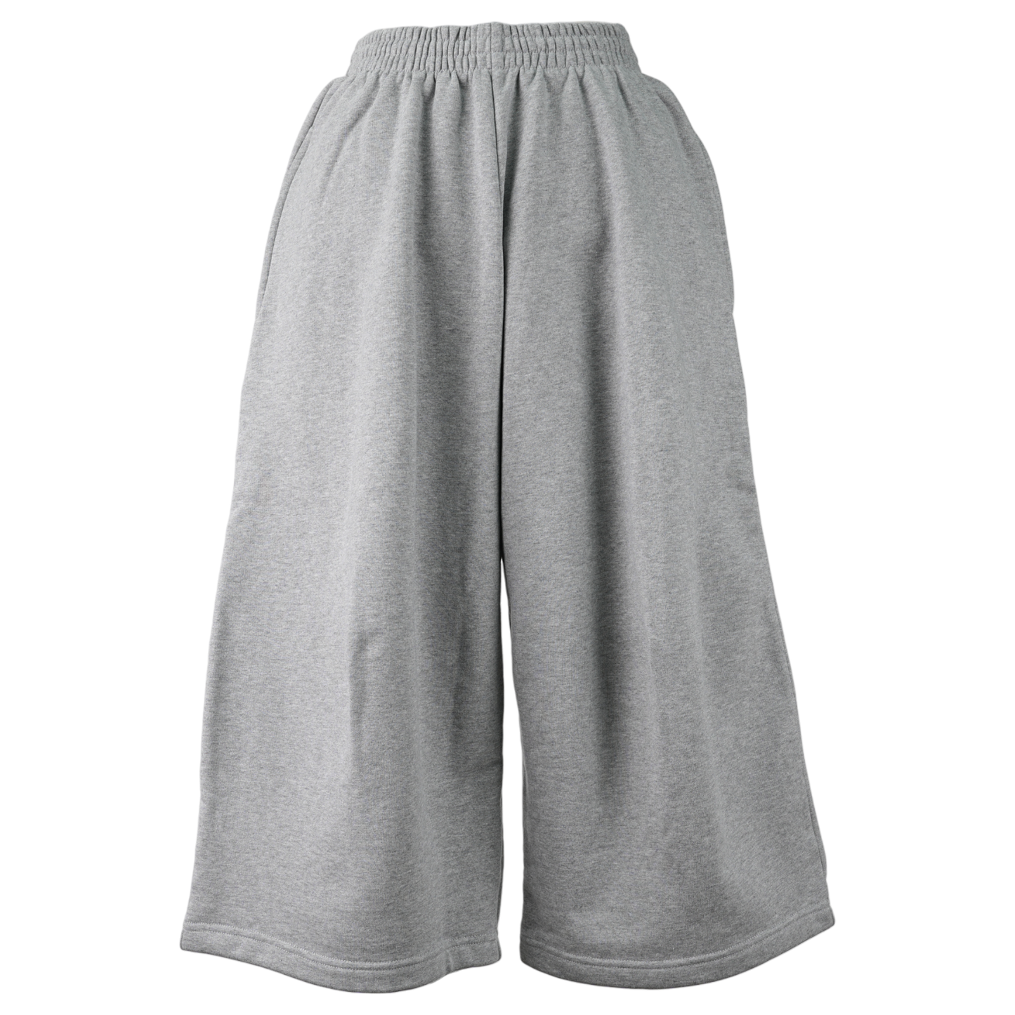 SHORT BAGGY SWEATPANTS / 1300:HEATHER GREY