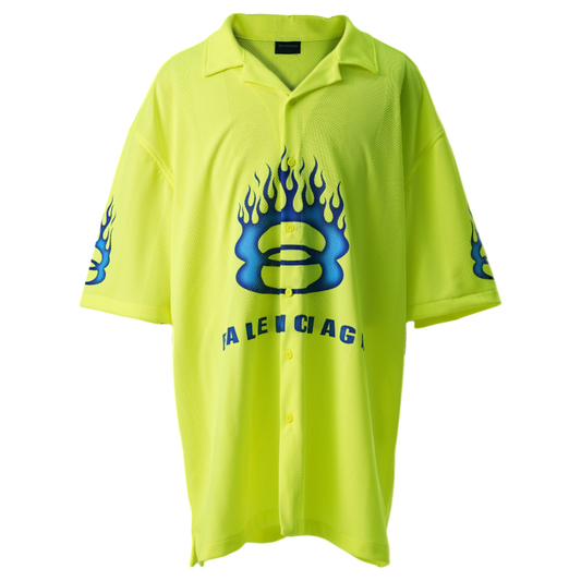 S/S SHIRT / 7204:FLUO YELLOW