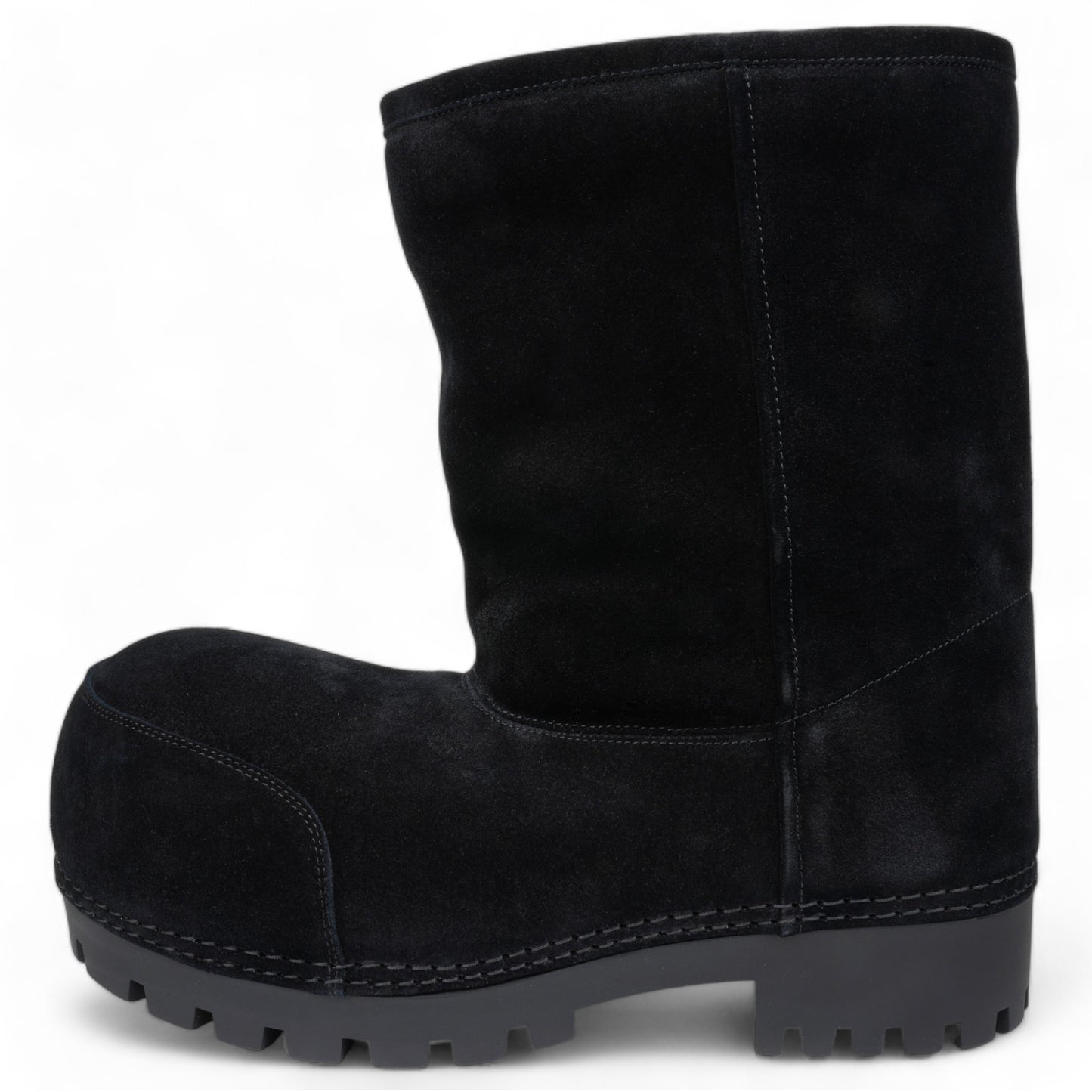 ALASKA FUR LOW BOOT SUE/SHE / 1000:BLACK