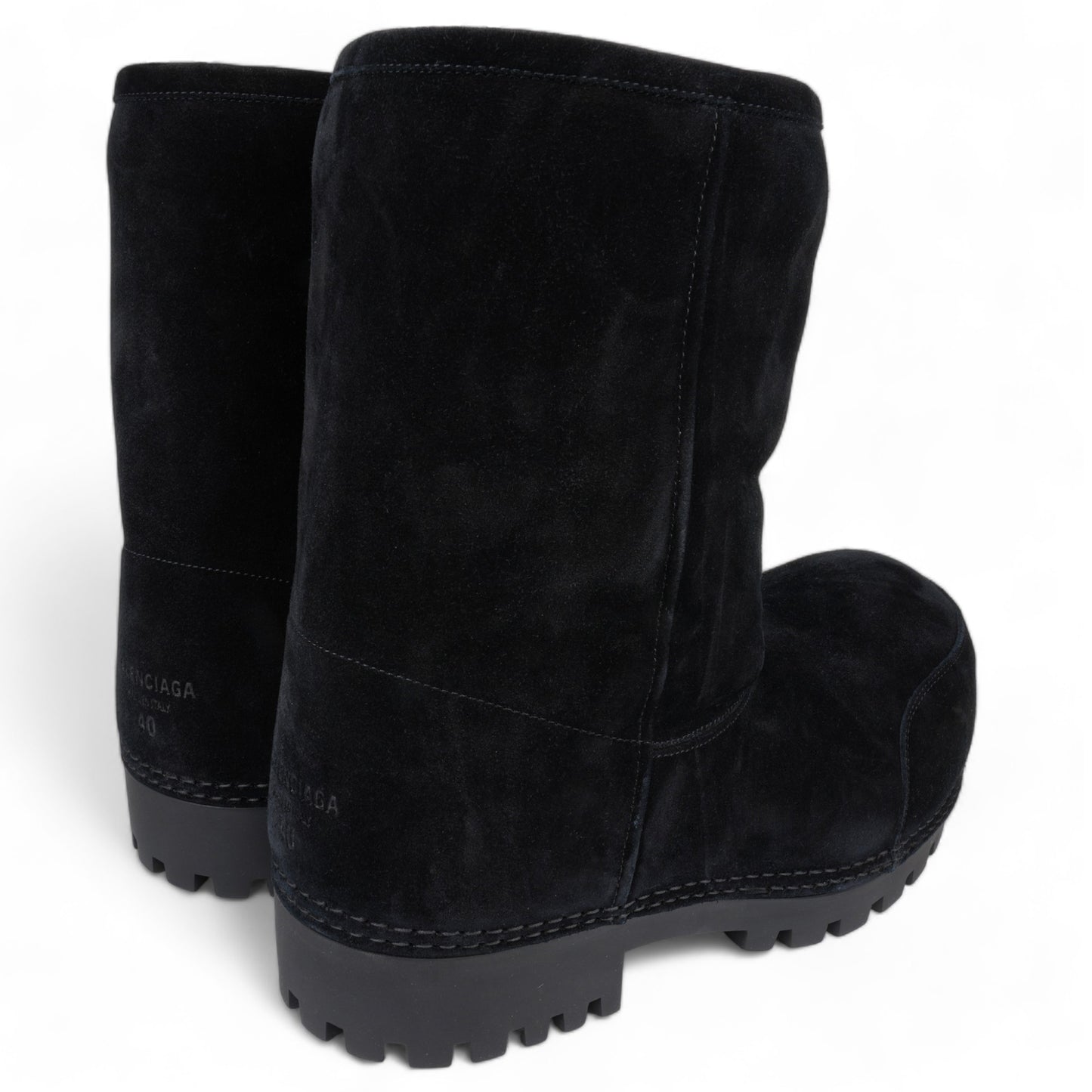 ALASKA FUR LOW BOOT SUE/SHE / 1000:BLACK