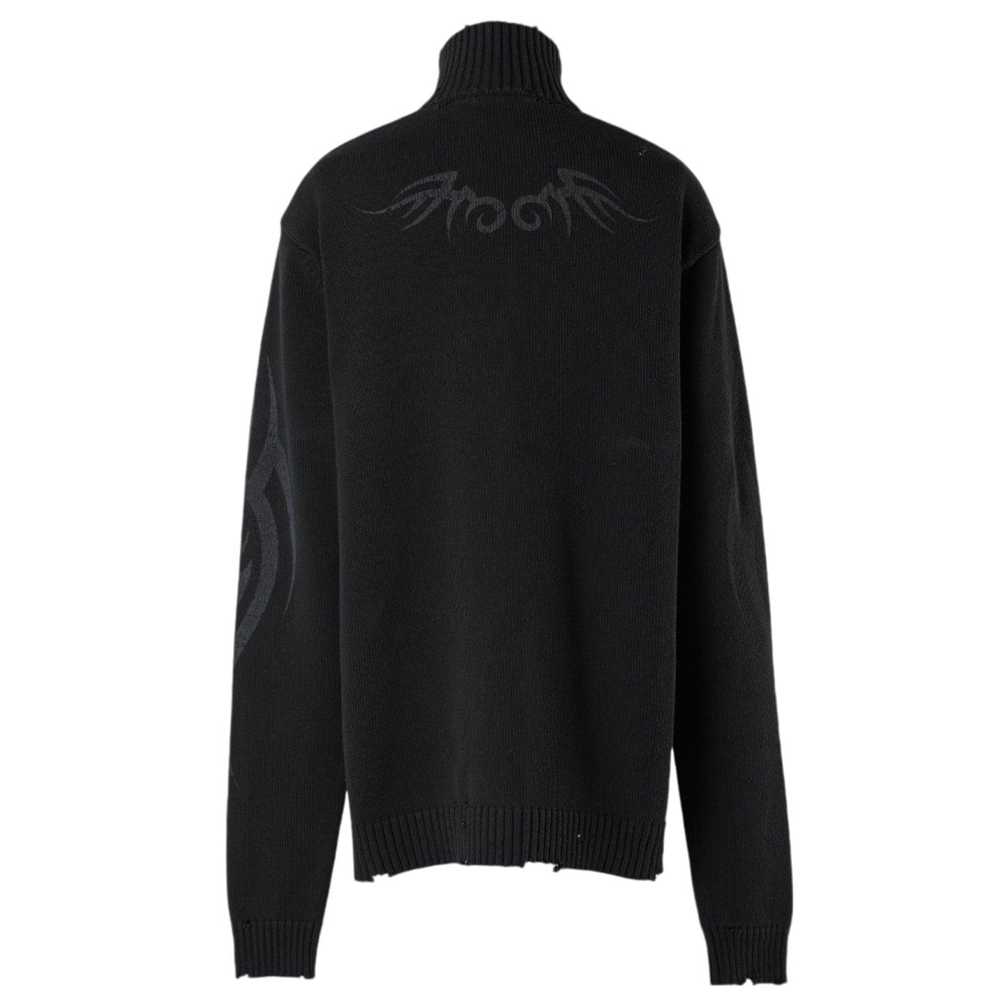 ZIP-UP CARDIGAN / 1000:BLACK