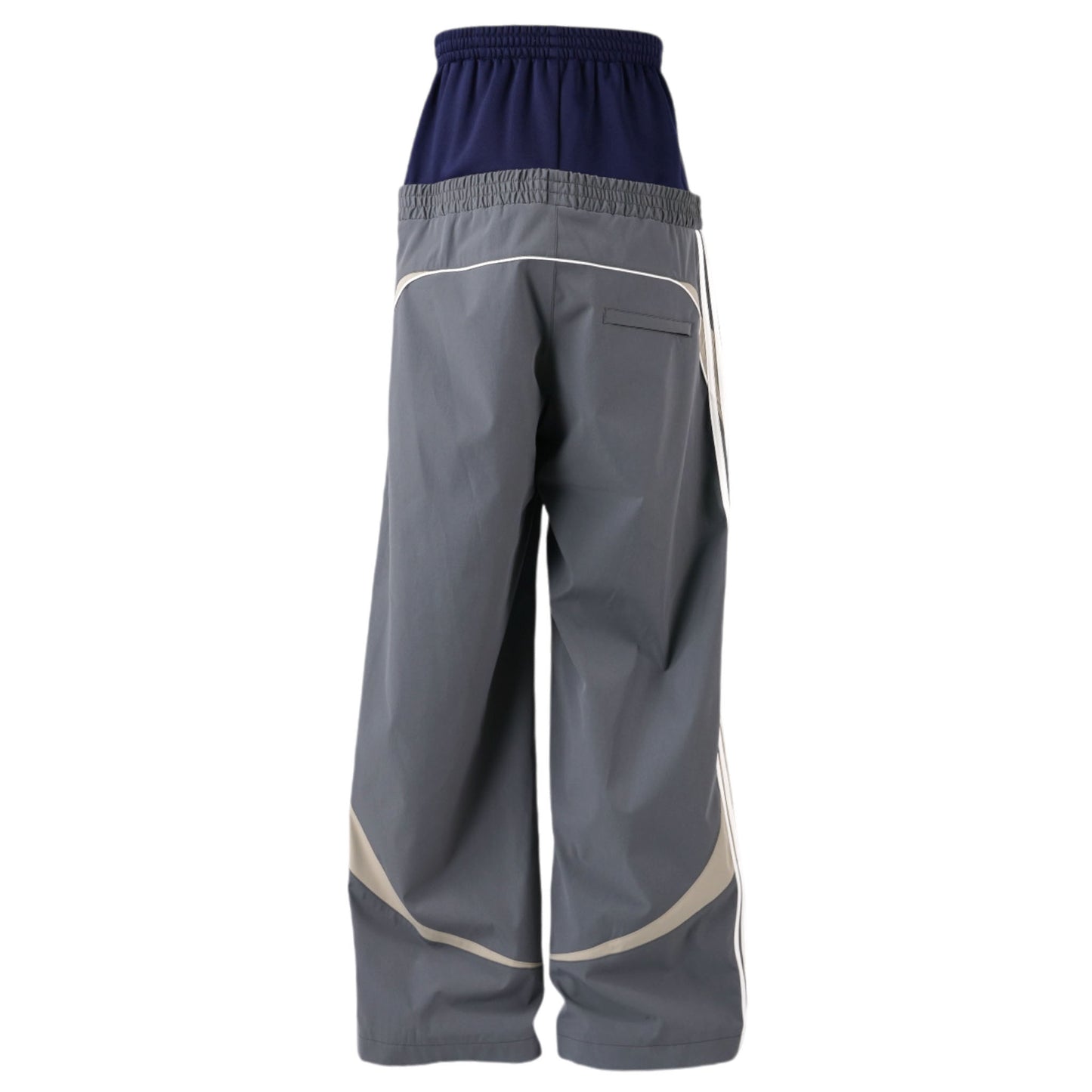 CUT-UP TRACKSUIT PANTS / 1485:ELEPHANT GREY