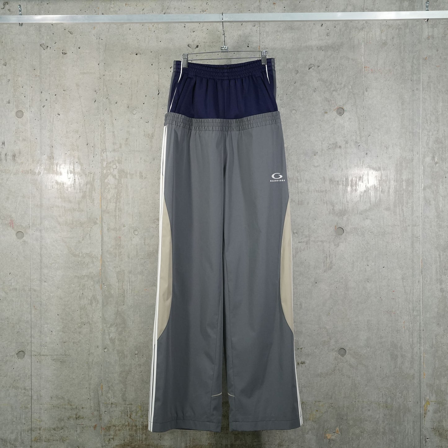 CUT-UP TRACKSUIT PANTS / 1485:ELEPHANT GREY