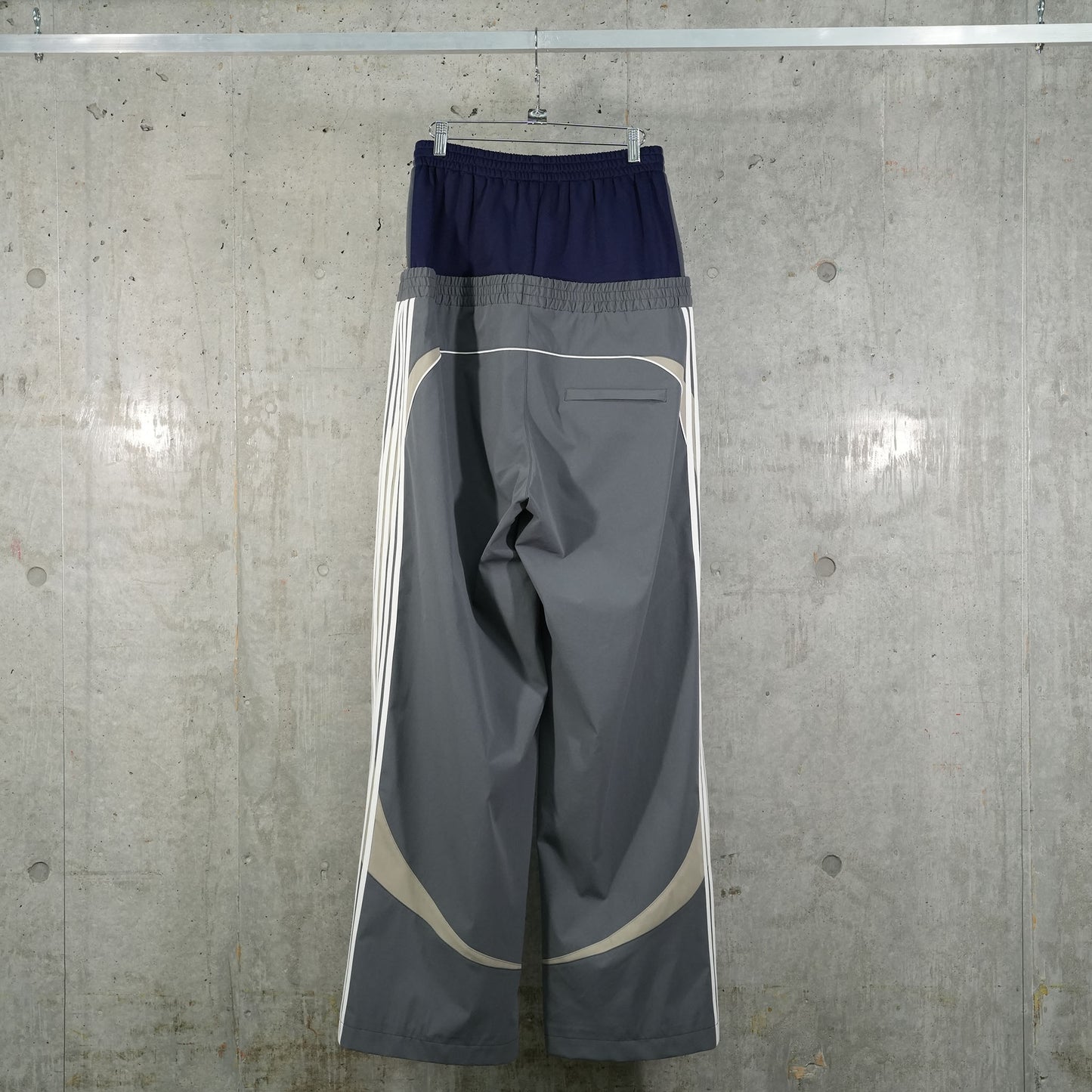 CUT-UP TRACKSUIT PANTS / 1485:ELEPHANT GREY