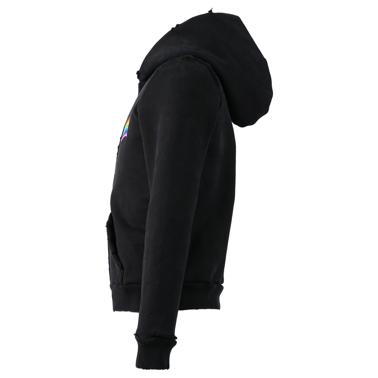 SMALL ZIP-UP HOODIE / 1083:FADED BLACK