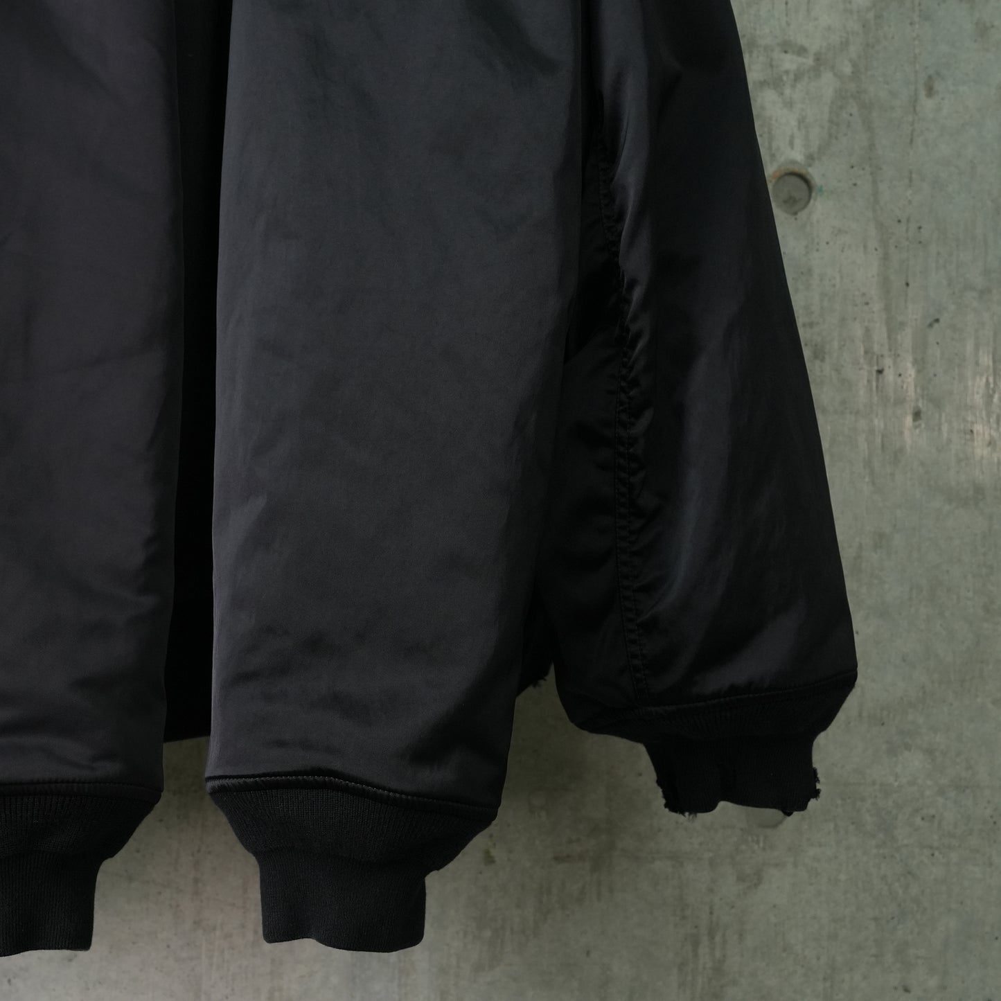 DOUBLE SLEEVE BOMBER / 1000:BLACK