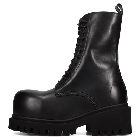 STOMPER BOOTIE SOFT LEATHER / 1000:BLACK