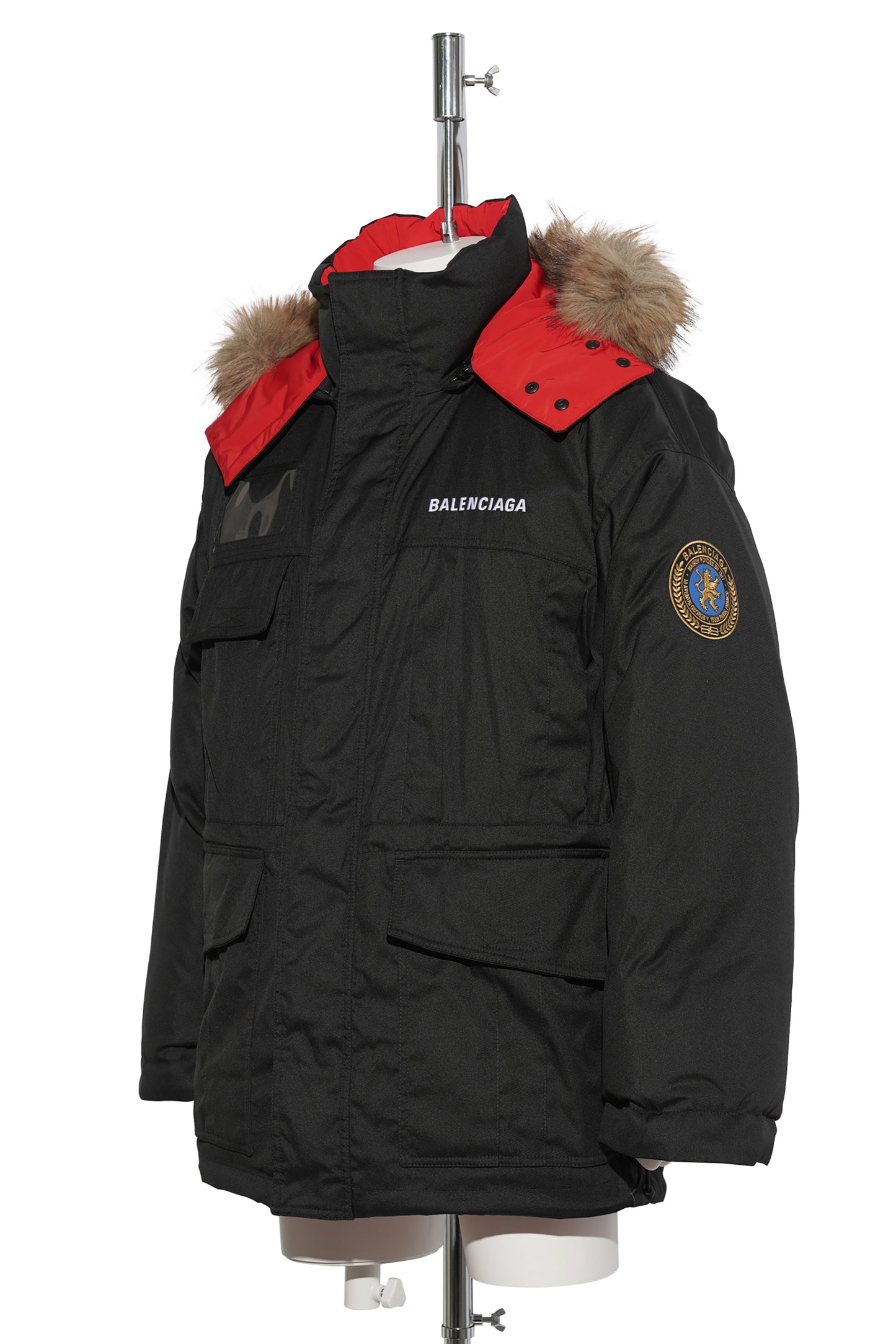 REVERSIBLE PARKA PUFFER / 1000:BLACK