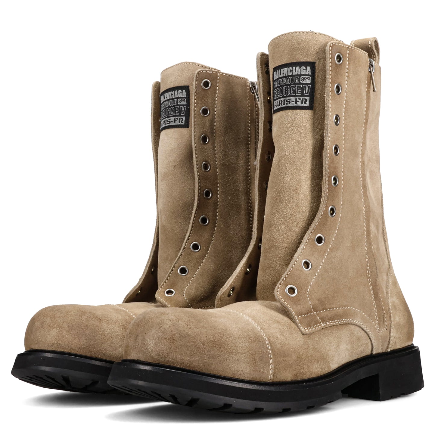 TRUCK LACEUP BOOT WORN OUTSUEDE / 9099:SAND