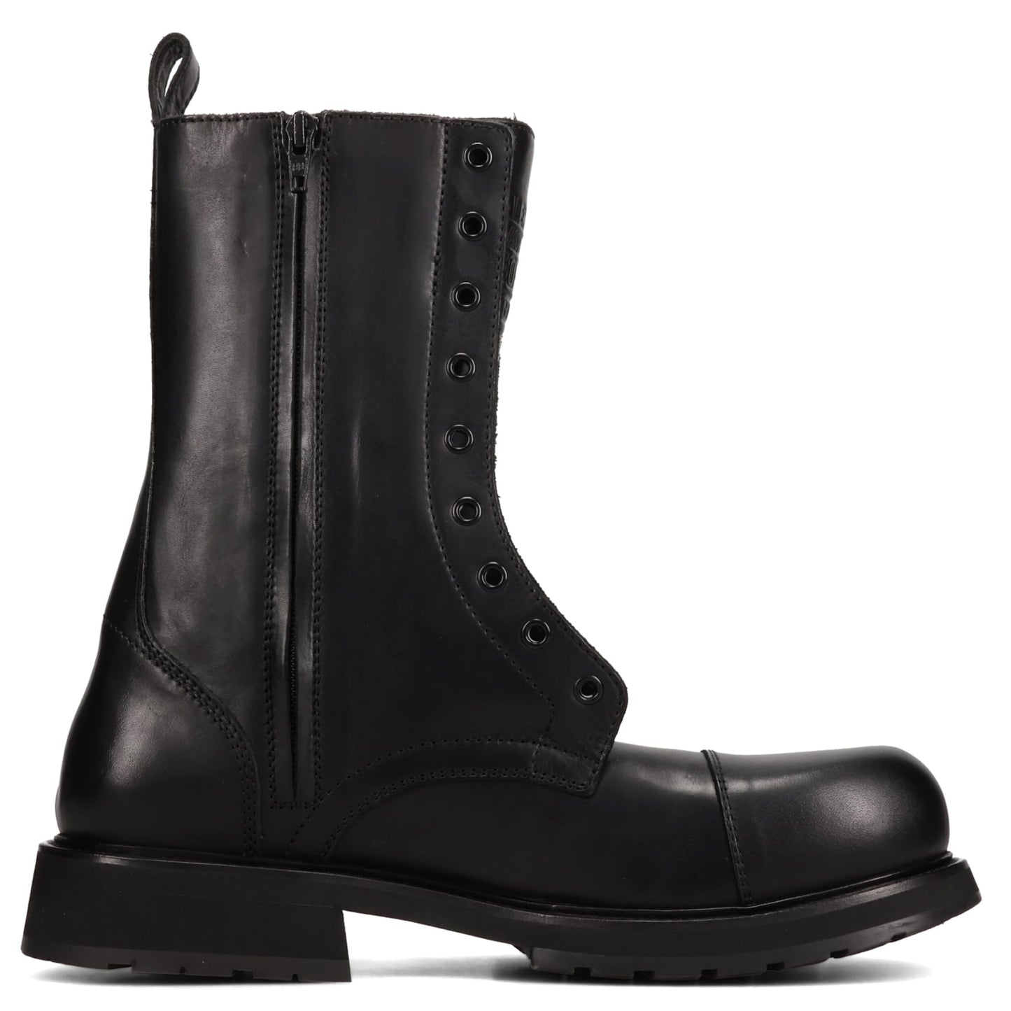 TRUCK LACEUP BOOT SOFT LEAT / 1000:BLACK