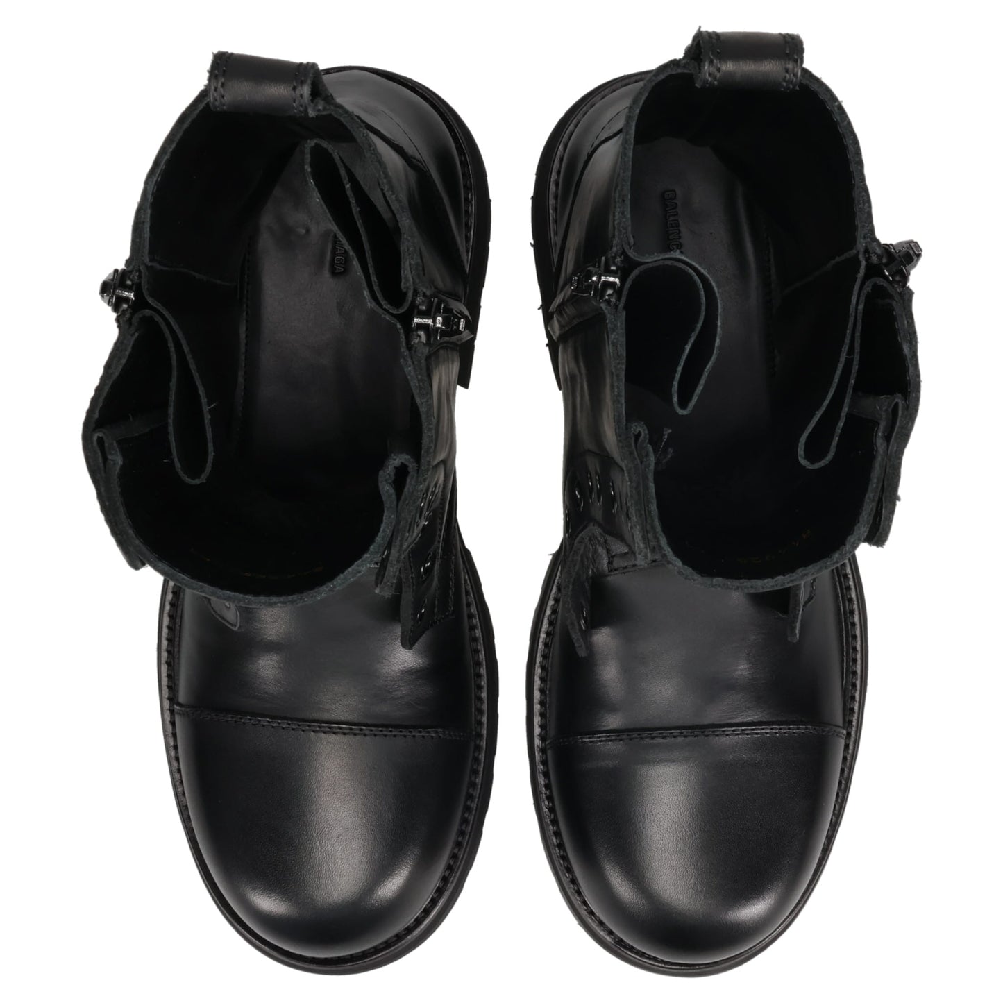 TRUCK LACEUP BOOT SOFT LEAT / 1000:BLACK